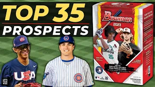 Top 35 Prospects on the 2023 Bowman Baseball Checklist | 2023 Bowman Chrome Baseball Cards