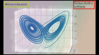 Chaos in Python | Simulating The Butterfly Effect