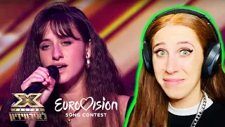 ENGLISH GIRL REACTS TO X FACTOR FOR EUROVISION ISRAEL // INBAL BIBI - TIME AFTER TIME
