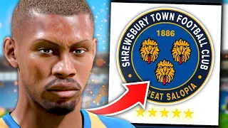I REBUILT Shrewsbury Town Using ONLY Youth Academy Players