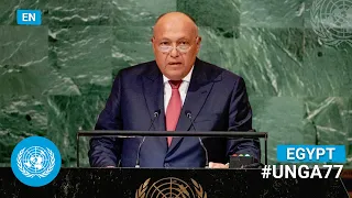 🇪🇬 Egypt - Minister for Foreign Affairs Addresses United Nations General Debate (English) | #UNGA