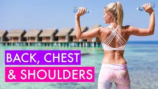 Back, Chest, & Shoulders Workout - ULTIMATE UPPER BODY