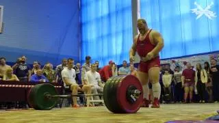 Alexey Serebryakov / Deadlift 380 kg