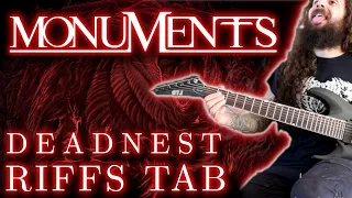 MONUMENTS | Deadnest (Riffs Cover) + TAB