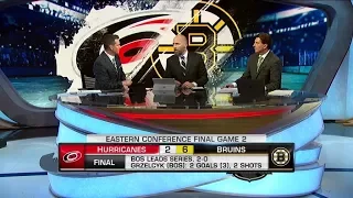 NHL Tonight: CAR vs BOS Game 2: Reaction to Bruins' huge Game 2 win against Carolina  May 12,  2019