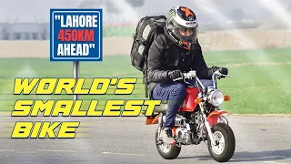 WORLDS SMALLEST 😱😰 ROAD LEGAL BIKE🥵🔥 | 450KM RIDE BY ZS MOTOVLOGS |