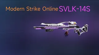 Modern Strike Online: SVLK 14S FULL TOP SNIPER RIFLE IN UPDATE 1.60/ ОБЗОР НА SVLK