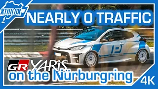 Is FAST = BORING? 🤷🏽‍♂️ Nearly ZERO Traffic - GR Yaris FUN on NÜRBURGRING NORDSCHLEIFE BTG 4K