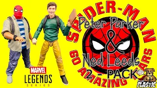 Marvel Legends Peter Parker & Ned Leeds Spider-man: Homecoming 2-pack Opening / Action Figure Review