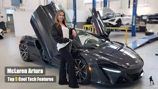 Unveiling the Top 5 Coolest Tech Features of the McLaren Artura!