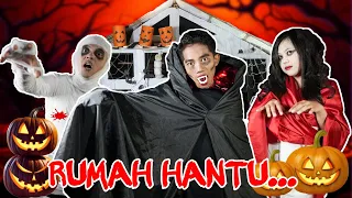 NGERI!! BIKIN RUMAH H4NTU 24 JAM BERTEMA  HALLOWEEN!! | Mikael TubeHD