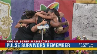 Pulse survivors gather to show support for victims of Las Vegas shooting tragedy