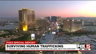 Human trafficking survivor, sold on Las Vegas Strip for 2 years, aims to change perceptions