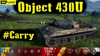 World of Tanks Object 430U Replay - 11 Kills 9.1K DMG(Patch 1.7.0)