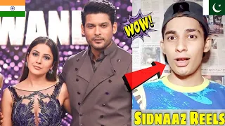 Pakistani Reaction on Shehnaz Gill & Siddharth Shukla Insta Reels | #Sidnaaz Reels Moments