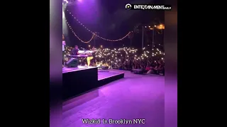 Wizkid Performance In Brooklyn, New York City