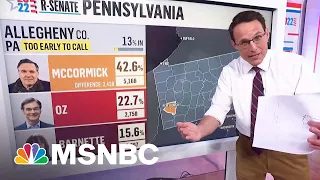 Polls Closed: Steve Kornacki Breaks Down Pennsylvania Primary Election
