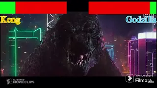 Godzilla Vs Kong Round 2 With Healthbars