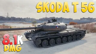 Skoda T 56 - 7 Kills 8.1K DMG - Favorable! - World Of Tanks
