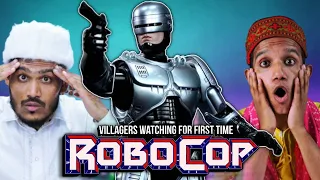 Villagers React to RoboCop (1987) for the First Time! | Classic Sci-Fi Movie Night in the Village