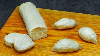 Don’t buy it anymore! Make puff pastry at home, without yeast