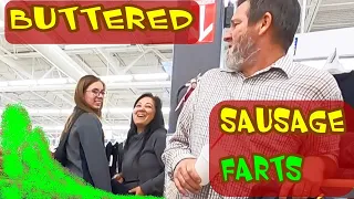 Farting BUTTERED SAUSAGE!!! 🌭💩 (Funny Wet Fart Prank) 🤣