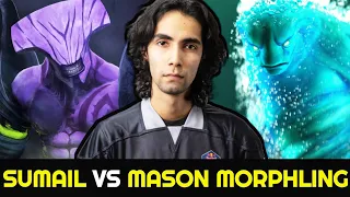 SUMAIL vs MASON — Try Hard Faceless Void vs Beyond Godlike Morphling Dota 2
