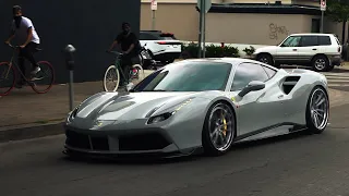 Ferrari 488 Perfection, BMW M8 Wrapped with Wheels.