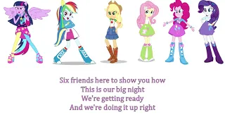 My Little Pony - Equestria Girls This Is Our Big Night + Reprise Lyrics