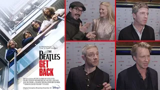 THE BEATLES: GET BACK Interviews w/ Dhani Harrison, Giles Martin, Martin Freeman & Noel Gallagher