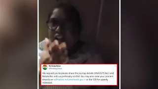 Ticketless woman refuses to vacate seat in train; Railways responds after video goes viral