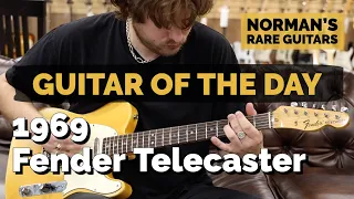 Guitar of the Day: 1969 Fender Telecaster Blonde | Norman's Rare Guitars