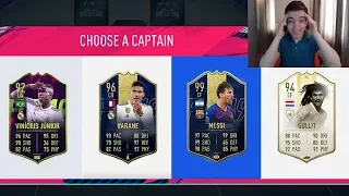 DRAFT EXCEPTIONAL DE 192 CU MESSI TOTY SI GULLIT 94 !!! FIFA 19 ROMANIA !!!