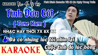 Karaoke Tình Đơn Côi Tone Nam Hay Nhất - Karaoke Nhạc Hoa Lời Việt - Karaoke Nhạc Trẻ Thời 7X 8X 9X