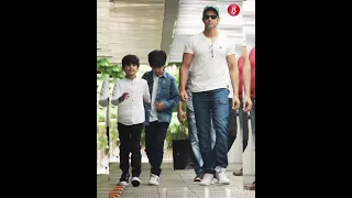hritik roshan with his sons hrehaan roshan and hridhaan roshan l #shorts #shortfeed #bollywood