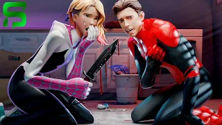 Spider-Gwen VS Spider-Man - LOVE IS DEAD.. Fortnite Season 4