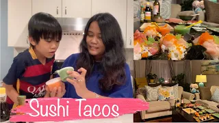 Easy Homemade Sushi Tacos