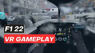 F1 22 in VR is a GAME CHANGER! - Monaco Rain High Graphics