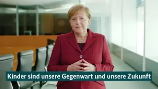Podcast mit Kanzlerin Merkel zum Internationalen Tag der Kinderrechte