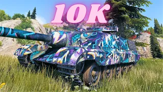 AMX 50 Foch B 10K Damage 9 Kills  World of Tanks Gameplay (4K)