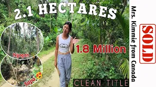 #Vlog07 (SOLD) ❌ | 2.1 HECTARES | Along Brgy. Road | CLEAN TITLE | May Overlooking at Sapa 😍 | 1.8M