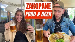 POLISH FOOD & BEER TOUR! Zakopane 2022 🇵🇱