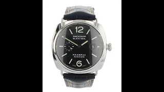 Panerai Radiomir Black Seal Pre Owned Watch Ref PAM287