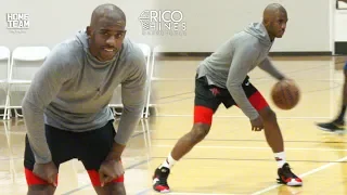 Chris Paul Workout At UCLA With Rico Hines