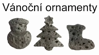 Odlévání Vánočních ornamentů z Arcetova kovu