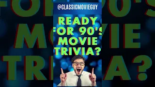 Another 90's Movie Trivia Challenge!  How well do you remember the 90's? #moviebuff  #1990s  #90s