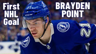Brayden Point #21 (Tampa Bay Lightning) first NHL goal Nov 5, 2016 (Classic NHL)