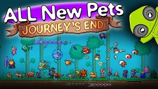 How to Summon ALL the New Pets of 1.4 Journey's End -  Terraria 1.4 Journey's End