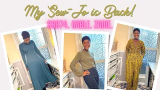 My Sew Jo is Back #fridaysews| Fabric, Pattern & Thrifting Hauls + New Sewing Makes!