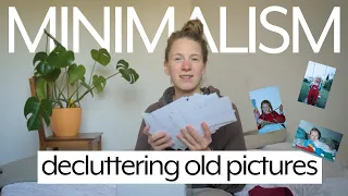 How to Declutter Childhood Pictures - Minimalist Approach to Sentimental Items